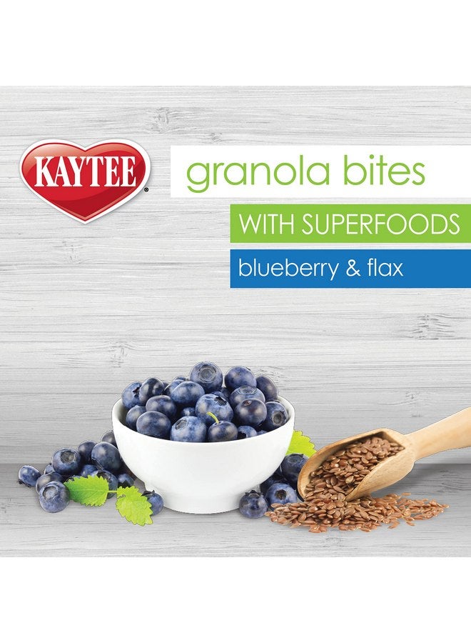 Kaytee Granola Bites with Super Foods Granola Bites and Flax for Pet Birds Conure, Cockatiel, Lovebird, Parakeet, Amazon, African Grey, Ecletus, Pionus, Cockatoos and Macaws, 4.50 Ounce (Pack of 1) - Image 5
