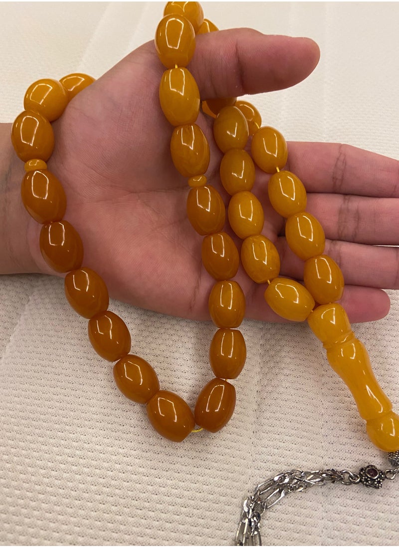 رير - سبحة رجالية من الفاتوران الألماني بكلايت مقاس الخرز 14.0mm - Image 1