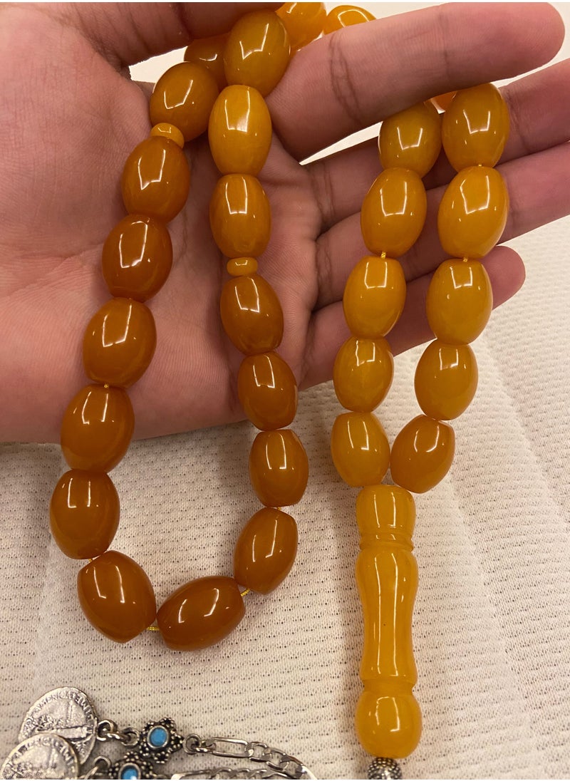 رير - سبحة رجالية من الفاتوران الألماني بكلايت مقاس الخرز 14.0mm - Image 1