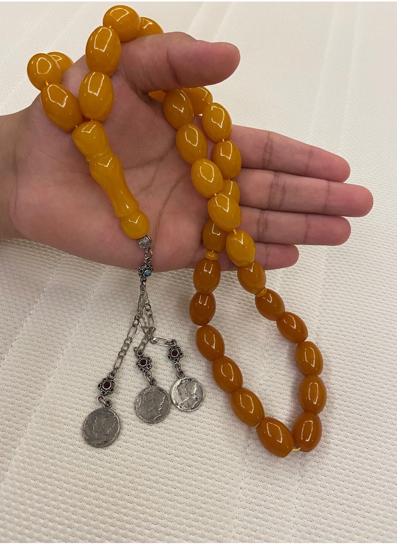 رير - سبحة رجالية من الفاتوران الألماني بكلايت مقاس الخرز 14.0mm - Image 1
