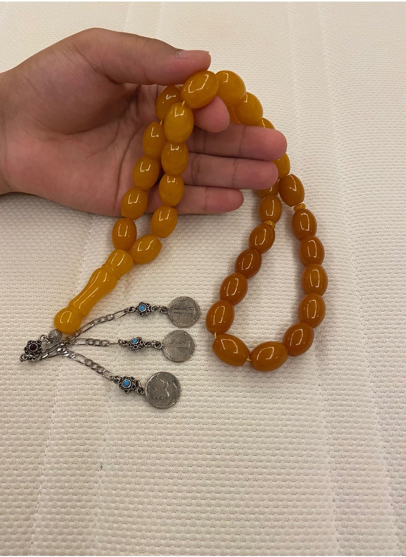 رير - سبحة رجالية من الفاتوران الألماني بكلايت مقاس الخرز 14.0mm - Image 1