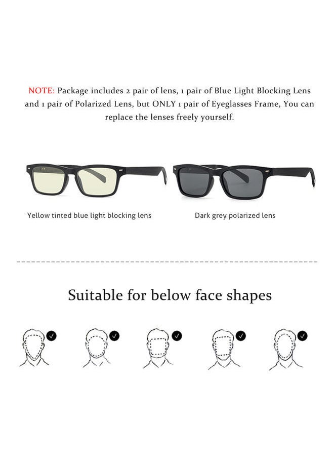 NIBEMINENT Wirelessly BT Light Blocking Smart Audio Glasses Black  - Image 5
