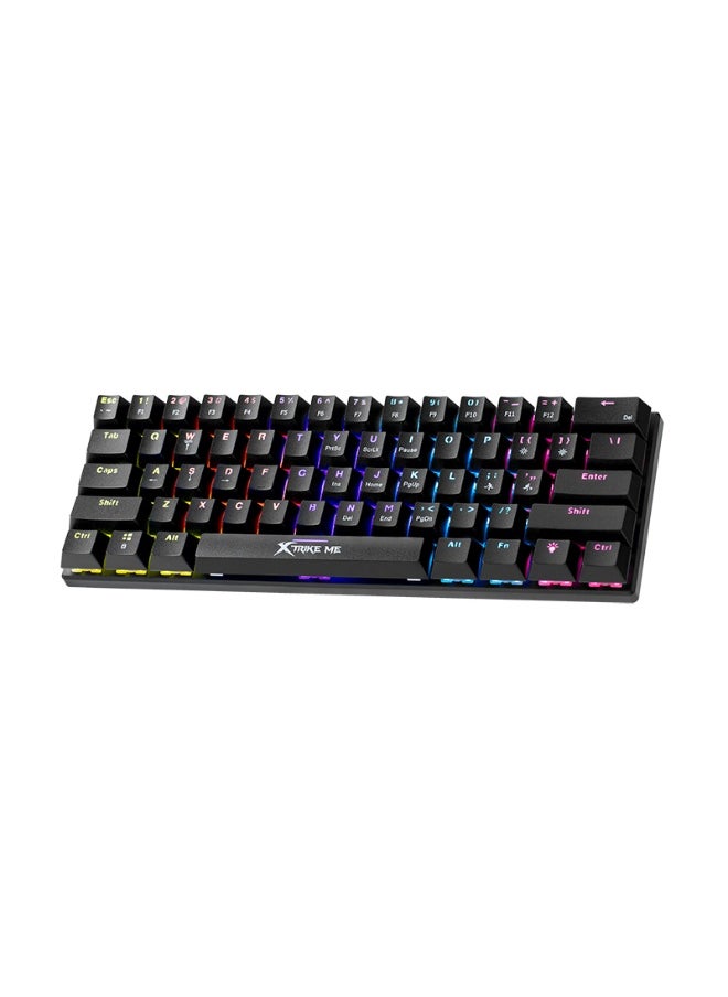 GK916 Gaming Mechanical Keyboard - Red Switches - Rainbow LED Lighting