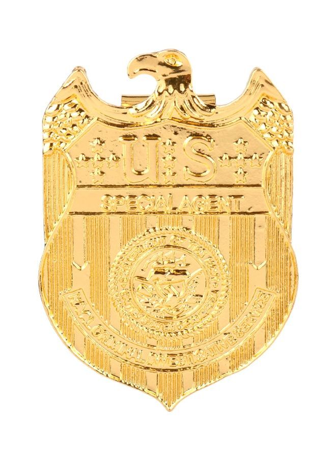 NIBEMINENT U.S. Special Agent Key Tag Gold  - Image 1