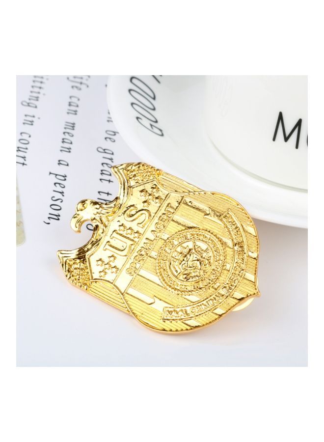 NIBEMINENT U.S. Special Agent Key Tag Gold  - Image 2