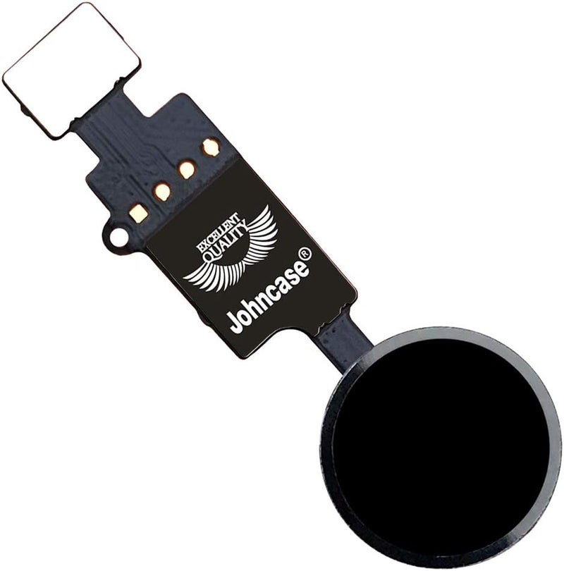Johncase Home Button Main Key Flex Ribbon Cable Assembly Replacement Part Compatible for iPhone 7/7 Plus and 8/8 Plus All Carriers (Black) - Image 3