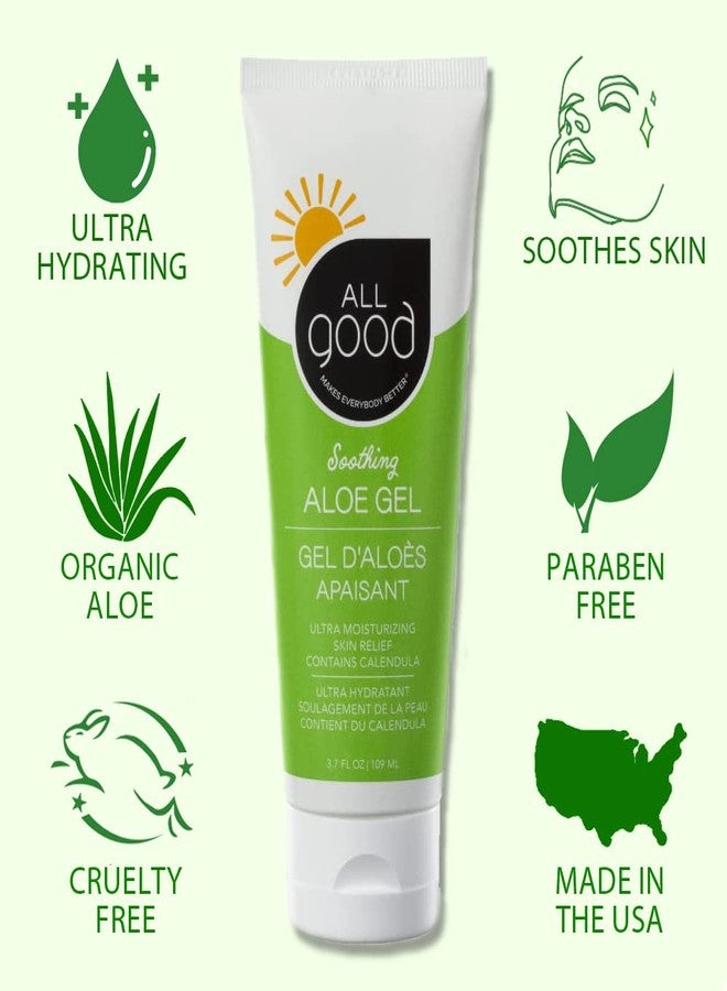 All Good Makes Everything Better All Good Sport Mineral Sunscreen, Aloe Gel & Facial Sunscreen Bundle - UVA/UVB Broad Spectrum SPF 30+, Water Resistant - Includes (2) SPF 30 Sport Sunscreen, (1) Aloe Gel & (1) Facial Sunscreen - Image 2