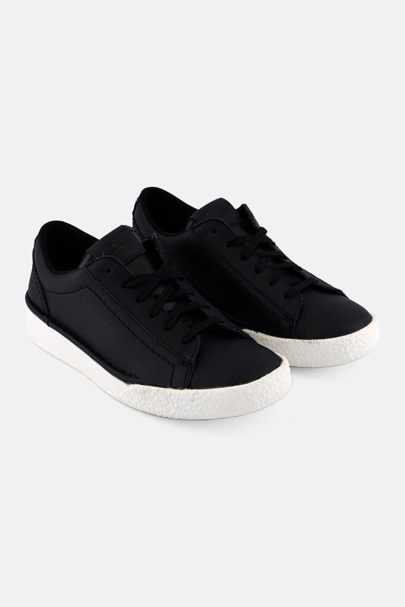 clarks Women Craft Lace  Up Casual Shoes, Black - Image 1