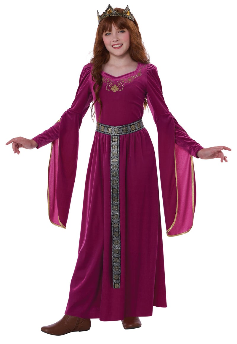 California Costumes Girls Medieval Princess Costume XSmall