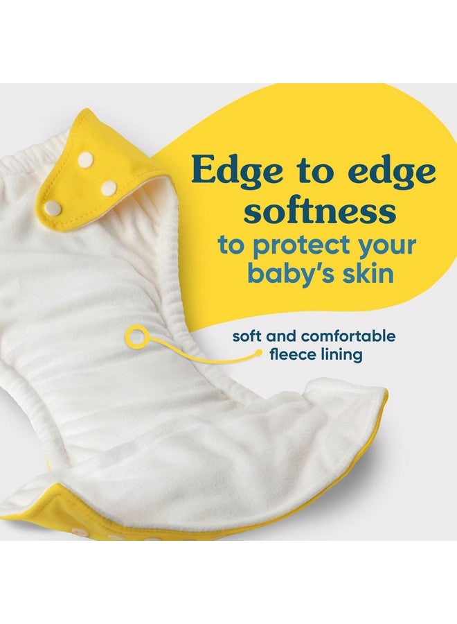 Charlie Banana Cloth Diapers, Reusable, Washable, Adjustable One Size Diaper, for Babies and Toddlers, with Absorbent Insert - Aviator, 1 Pack - Image 1