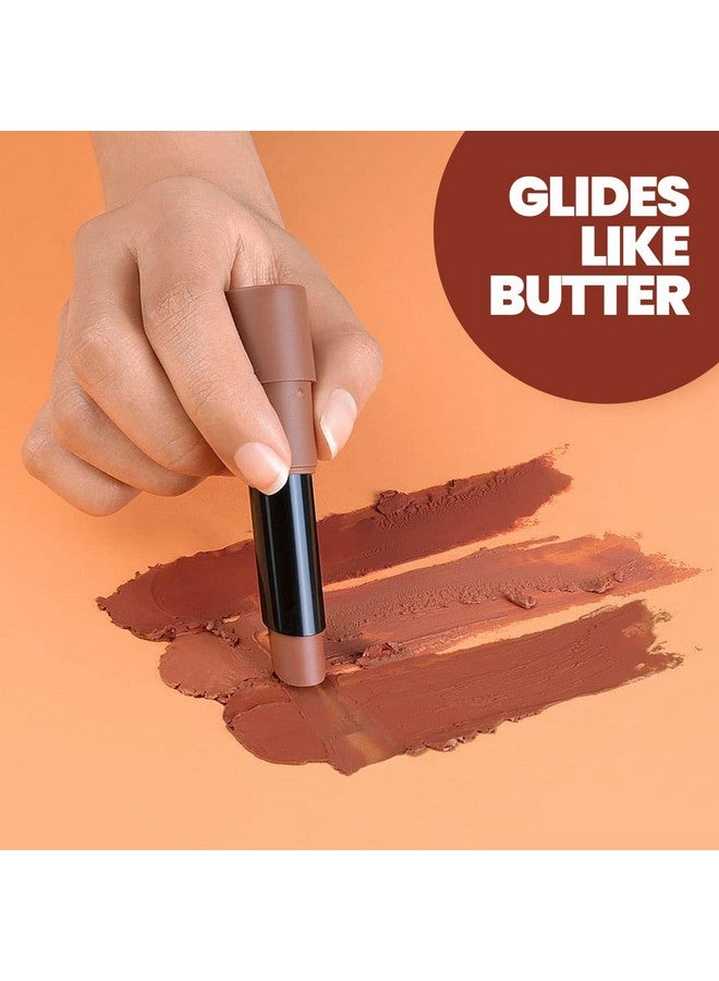 Mars Matte Box Set Of 3 Lipsticks For Women | Long-Lasting | Smooth Finish | Moisturising | One Swipe Pigmentation (3X3.2 Gm) (06-All Rounder) - Image 2