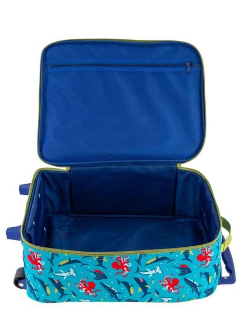 Stephen Joseph All Over Print Trolley Bag - Shark  - Image 5