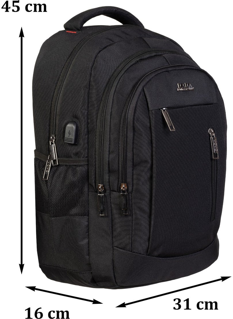 Case Club - Backpack with Side Pocket Waterproof Fabric Laptop Compartment 14"-15.6"-16" Inch - Image 1