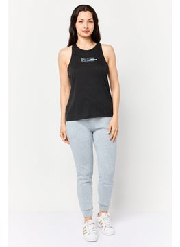 Reebok Women Sportswear Fit Sleeveless Training Tank Top, Black  - Image 4