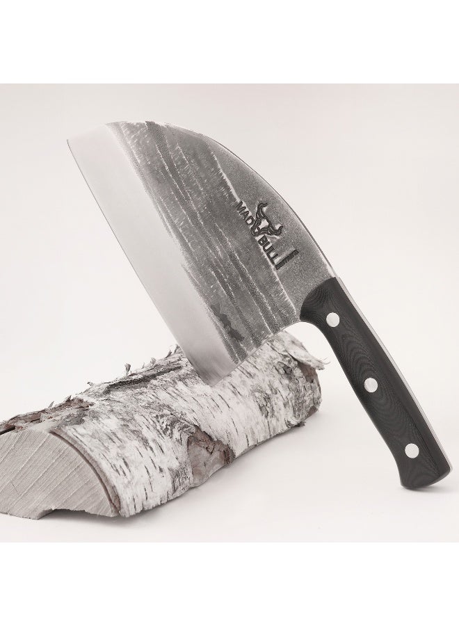 Samura Stainless Steel Mad Bull Serbian Chef'S Knife 7'',180Mm In Black - Image 2