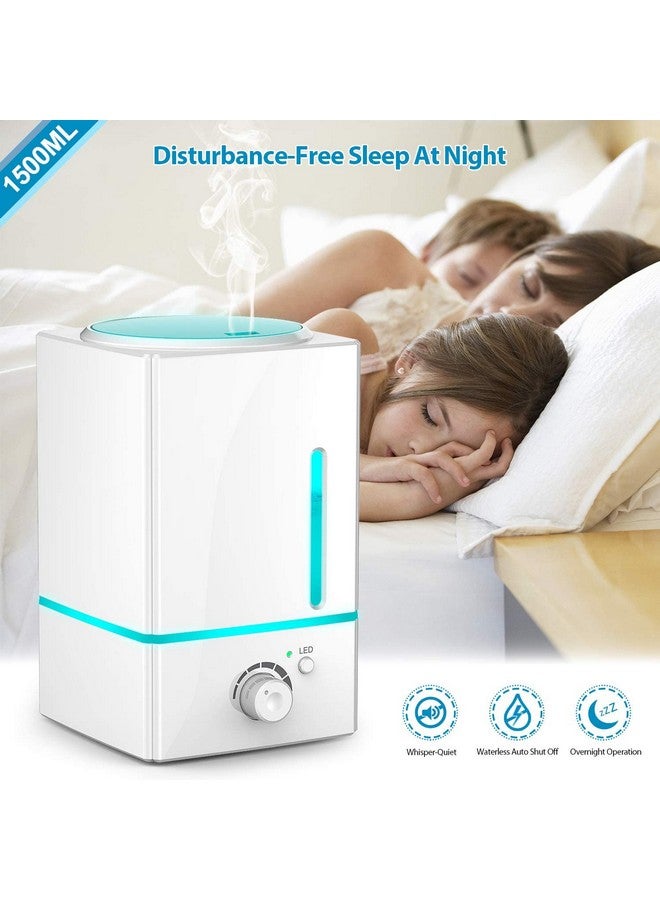 Exqline Aroma Essential Oil Diffuser Large Exqline Diffuser For Large Room Large Aromatherapy Diffuser/Humidifier Unique Diffusers For Essential Oils(White) - Image 5