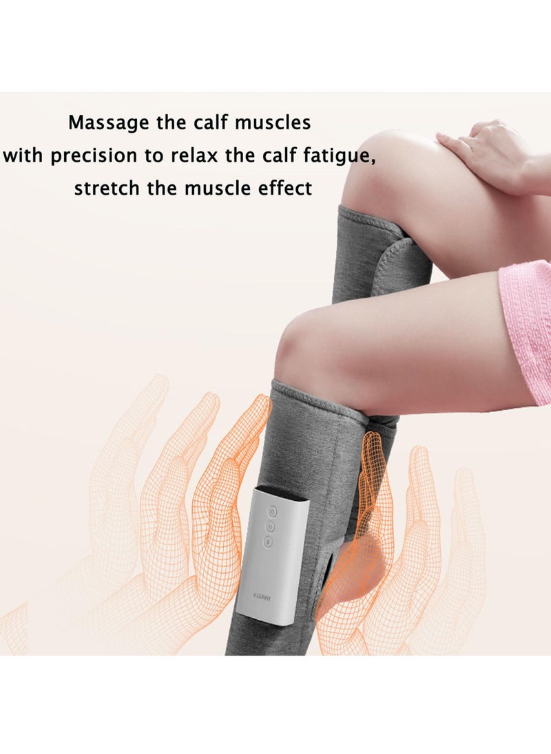 Generic - Portable Rechargeable Cordless Leg Massager for Pain Relief and Muscle Relaxation, Featuring Heat and Massage for Calves, Feet, and Knees (Pink, 1 Pair) - Image 1