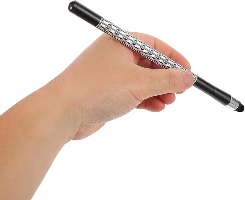 Black Retractable Capacitive Stylus Pen Fine Tip for Tablets Smartphones Laptops Drawing - Image 5