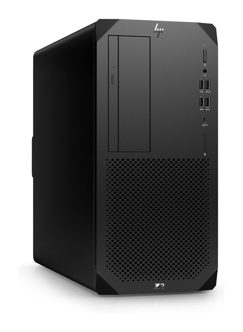 HP Z2 G9 "4N3U8AV" Workstation Tower, Intel Core i7-13700K 3.40G 16C, Ram 16GB DDR5-4800, 512GB 2280 SSD, ‎Intel UHD Graphics 770, Windows 10 Pro + WRD KB/Mouse | Black Black - Image 2