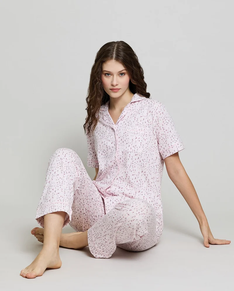 R&B Printed Pyjama Set