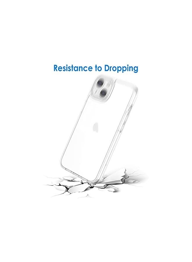 PROMASS Case for iPhone 13 6.1-Inch, Non-Yellowing Shockproof Phone Bumper Cover, Anti-Scratch Clear Back (Clear) - Image 5