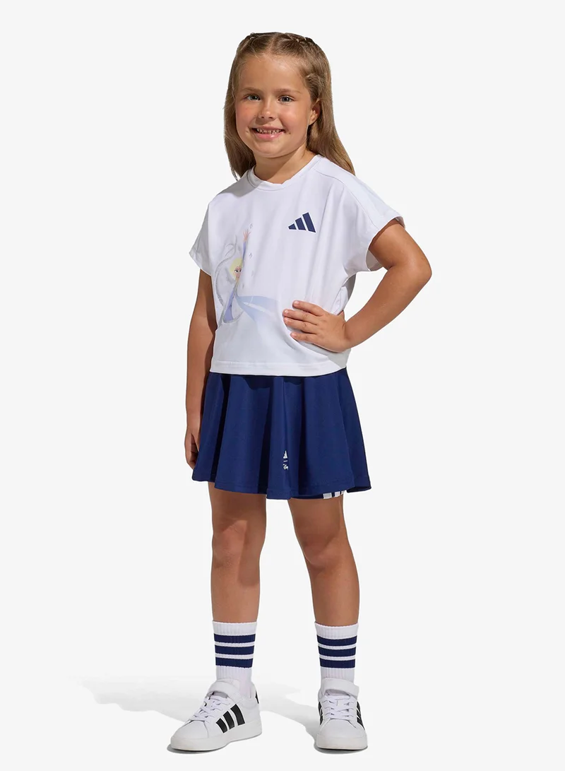 adidas طقم تيشيرتات ديزني فروزن للأطفال