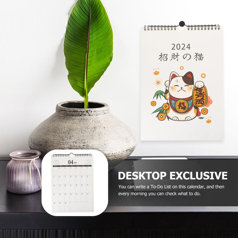 2024 Monthly Wall Calendar A4 Size Hanging Minimalist Office Planner for Home and Work - Image 5