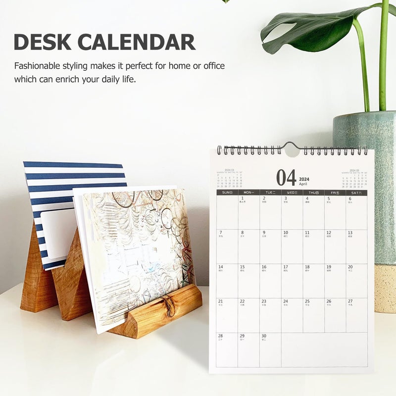 2024 Monthly Wall Calendar A4 Size Hanging Minimalist Office Planner for Home and Work - Image 4