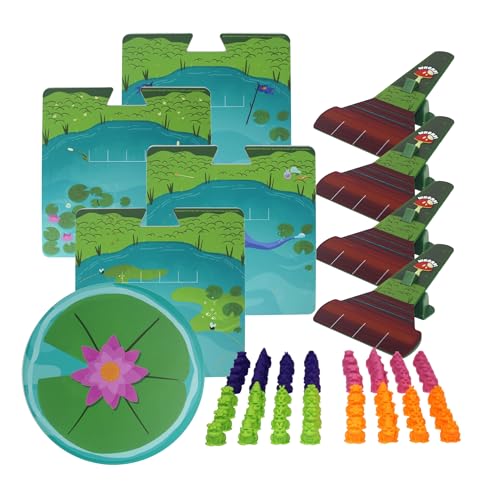 Big Discoveries Frogs on Logs A FastPaced FrogLaunching Board Game for Kids Families Match Aim Launch Frogs 24 Players Ages 8 Fun Family Game for Boys Girls - Image 5