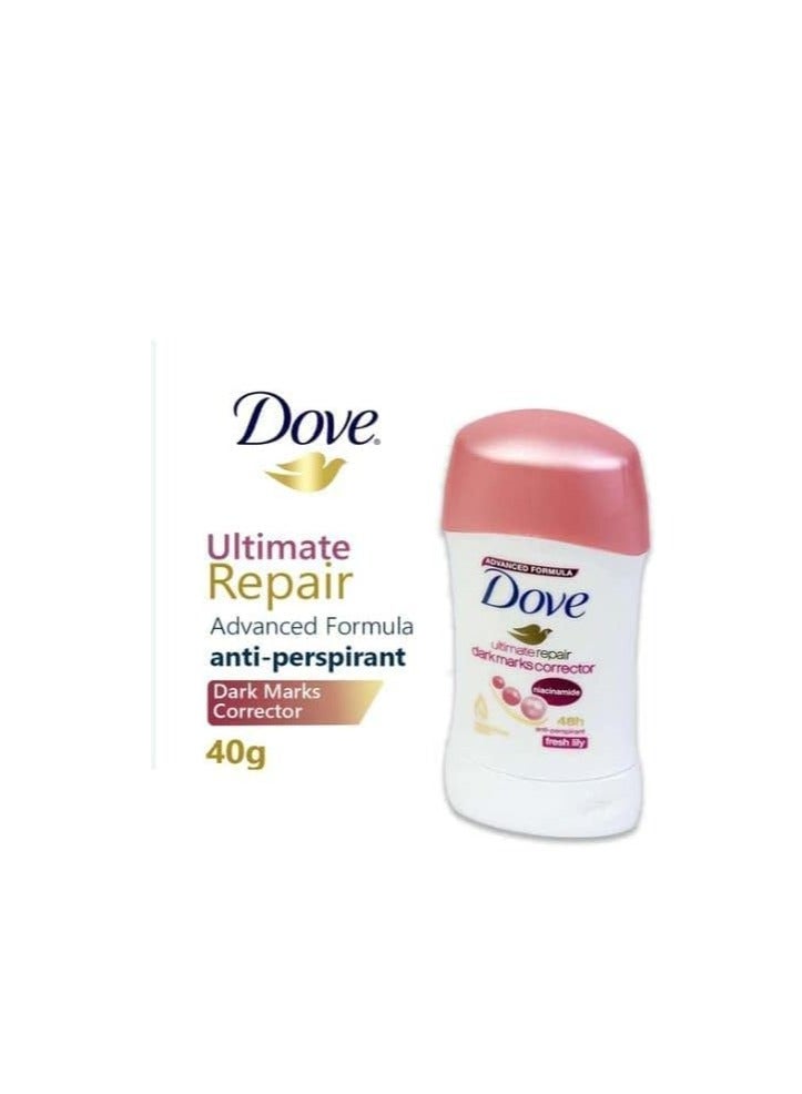 دوف استيك مزيل عرق فلبيني  فريش ليلي وردي 40 مل - Image 3