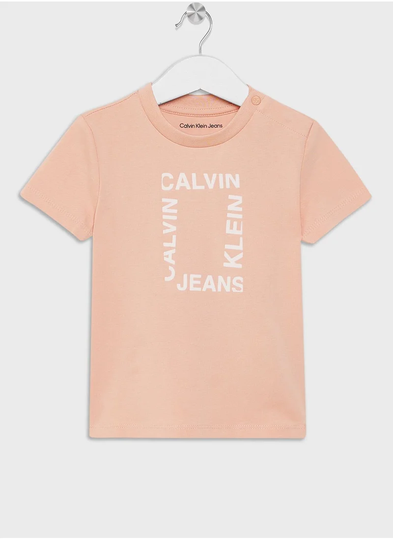 Calvin Klein Jeans Infant Text Print T-Shirt