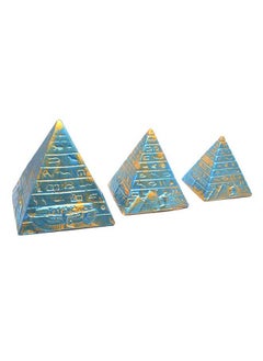 shape 2 - Blue golden - 8 CM Height