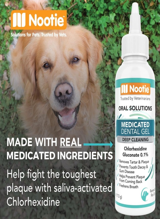 Nootie Medicated Dental Gel for Dogs, Dog Breath Freshener, Cleans Teeth for Dogs - Prevents Plaque and Tartar Dog Oral Care, 4oz - Image 3