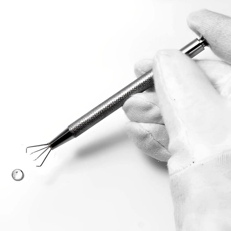 ATAR Diamond Holder Pick-up Tool 4 Prong 5 Prong Slide Lock Diamond Gems Prong Tweezer Catcher Grabber Jewelry Making Jewelers Tool. - Image 5
