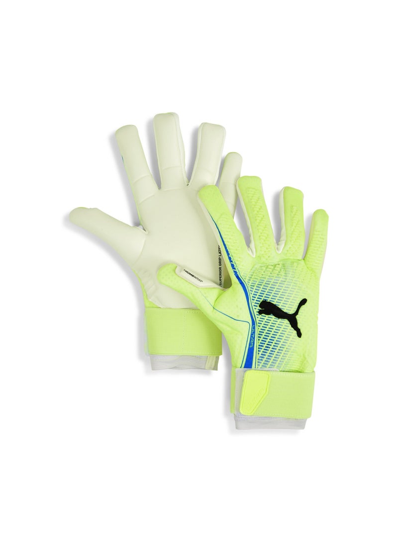 PUMA ULTRA ULTIMATE Green Hybrid Goalkeeper Gloves - Image 1