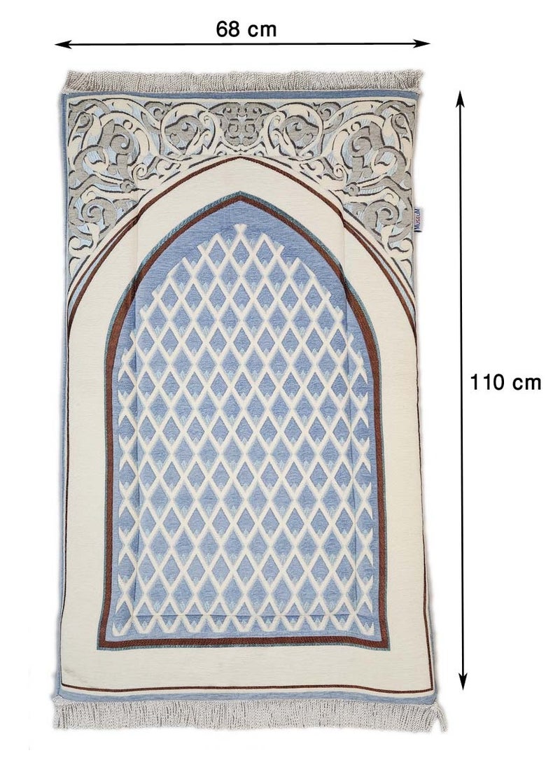 Museum - Museum Memory Foam Prayer Mat Cordoba. Elegant Essential Design Prayer Rug with Foam. - Image 1