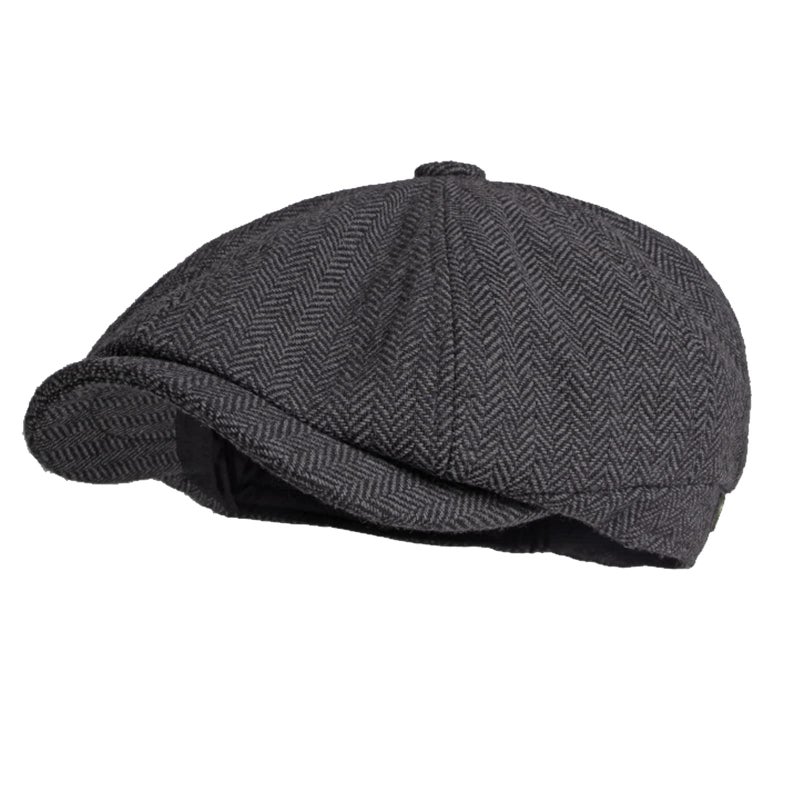 EFORLED 1920s Mens Gatsby Fedora Hat,L - Image 2