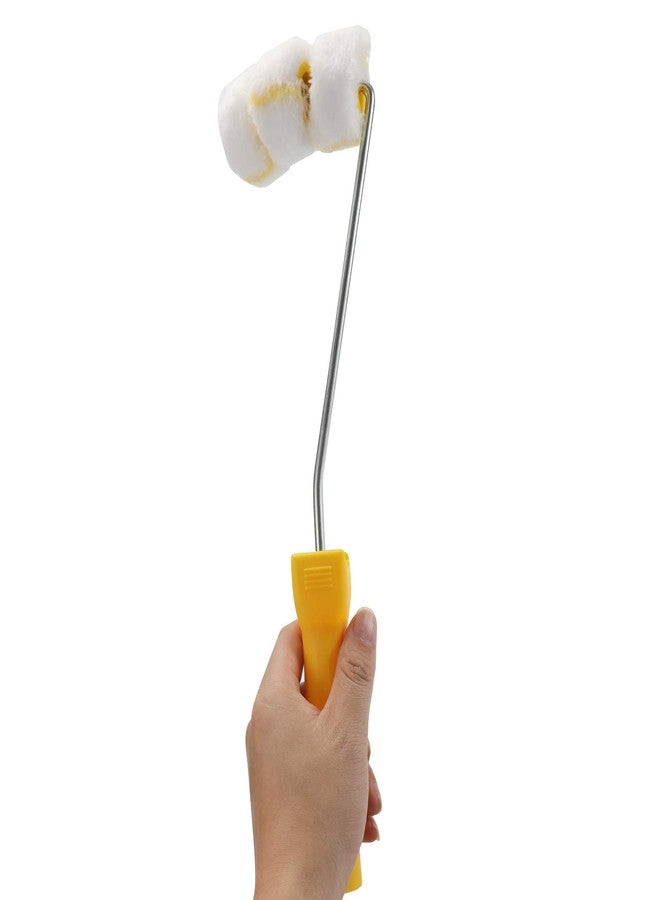 KUPOO Pipe Paint Roller with Frame, Pipe Painter Refill, Smart Roller Kit for Painting Pipes, Tubepoles, Steel bar, and Curved Surfaces - Image 5