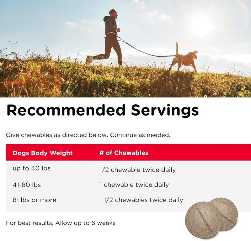 nutri vet Nutri-Vet Hip & Joint Regular Strength Chewable Tablets for Dogs - 180 Count - Image 5