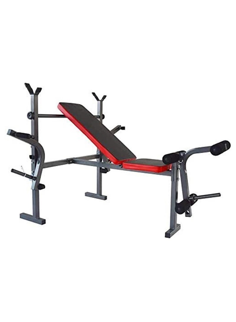 All-in-One Multi-function Adjustable Weight Bench Press+Chest Fly+Leg Developer - Image 1