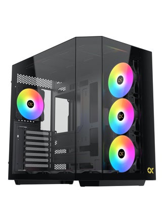 NOVA BLACK V5 Intel Gaming PC (Core I7-12700, RTX 3050, 32GB RAM, 1TB SSD, WiFi Ready | Windows 11 Installed)