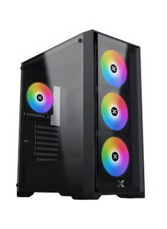GCC GAMERS NOVA BLACK V5 Intel (Core I7-12700, RTX 3050, 32GB RAM, 1TB SSD, WiFi Ready | Windows 11 Installed)  - Image 1