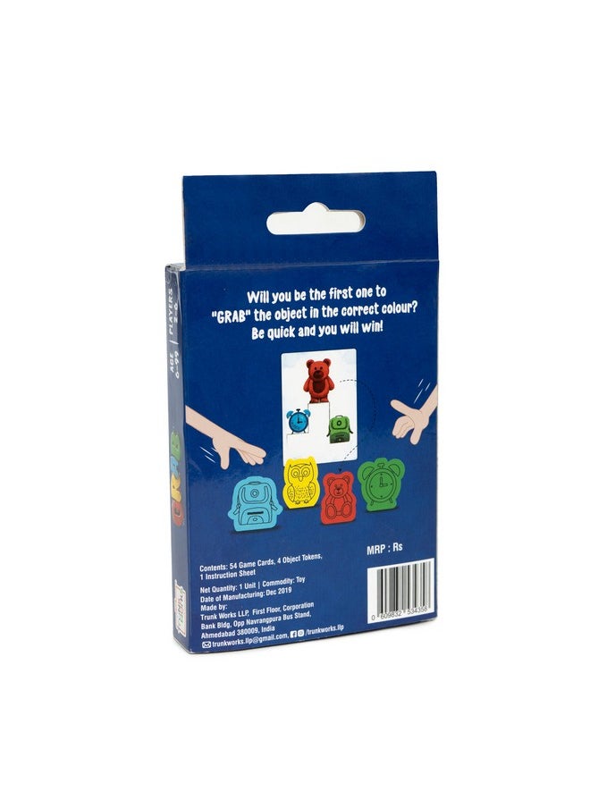 Trunk Works Trunk Works Grab Game | Quick Reflexes, React, Slam, Family Fun | 6+ Yrs for Kids, Pack of 1  - Image 3