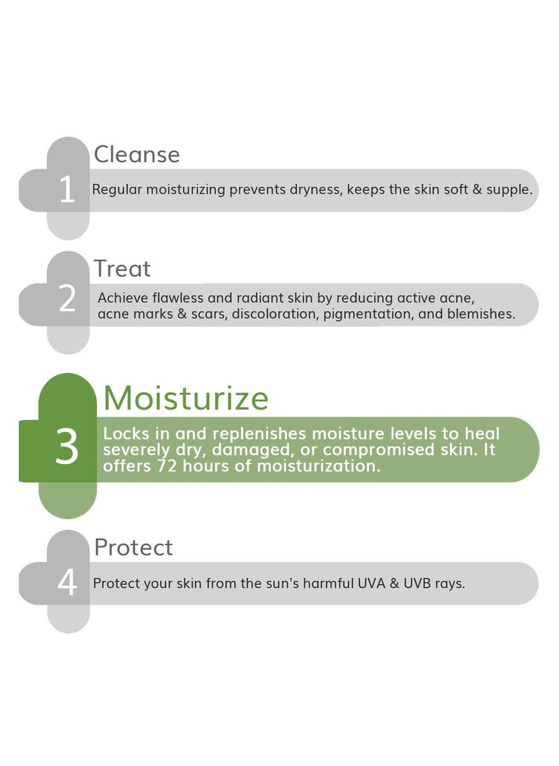 THE derma Co The Derma Co Ceramide + Ha Intense Face Moisturizer Cream, Dry Skin Moisturiser - 25 Gm  - Image 3