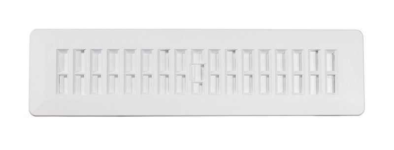Decor Grates PL212-WH 2-Inch by 12-Inch Plastic Floor Register, White - Image 3