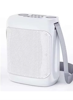 SU.YOSD YS-220 Outdoor Karaoke Speaker Big Strap Speaker With Dual UHF Wireless Microphone White  - Image 1