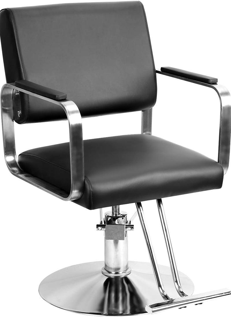 ETG ETG Hair Salon Chair, Styling Chair for Hair Stylist, Stylist Chairs for Salon with Height Adjustable, Beauty Shampoo Barber Chairs for Barbershop Women Man (1PC)  - Image 1