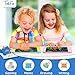 TEKFUN LCD Writing Tablet for Kids Toddler Girl Toys Doodle Board Drawing Tablet Easter Gifts for Kids Birthday Gift for 38 Years Old Girl 85 Inch Pink - Image 3