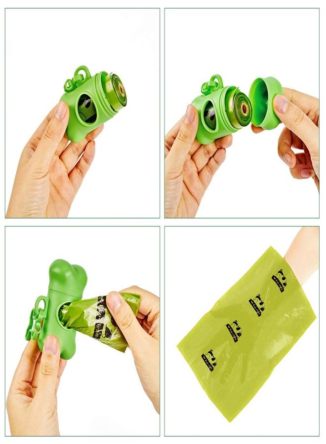 Eco Clean ECO-CLEAN Dog Poop Bags, 60 Rolls / 900 Count Dog Waste Bags with Dispenser and Leash Clip, Unscented, Extra Thick and Strong Poop Bags for Dogs - Image 4