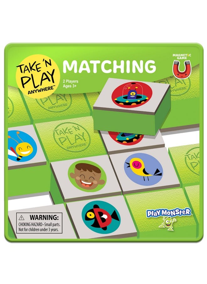PlayMonster - Take N Play - Matching Game - Easy To Use, Hard To Lose - Fun On The Go Travel Game - For Ages 3+ - Image 1